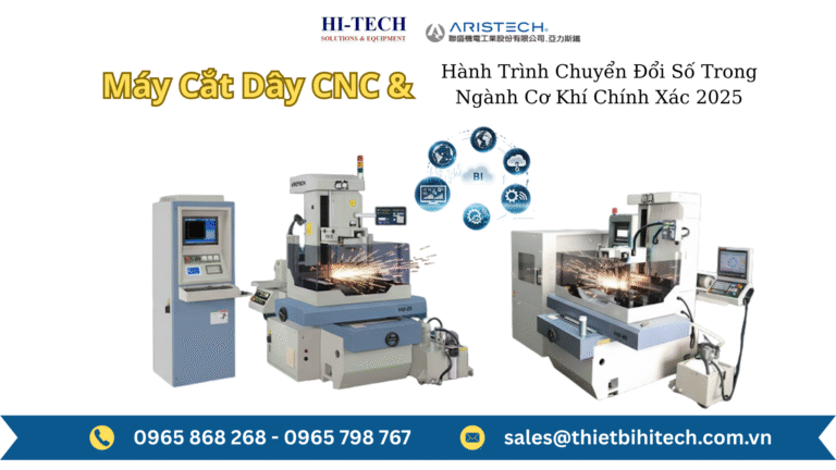 Máy cắt dây CNC & Hành Trình Chuyển Đổi Số 2025