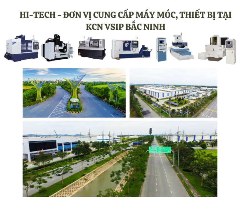 Giải pháp trọn gói nhà máy tại KCN VSIP Bắc Ninh