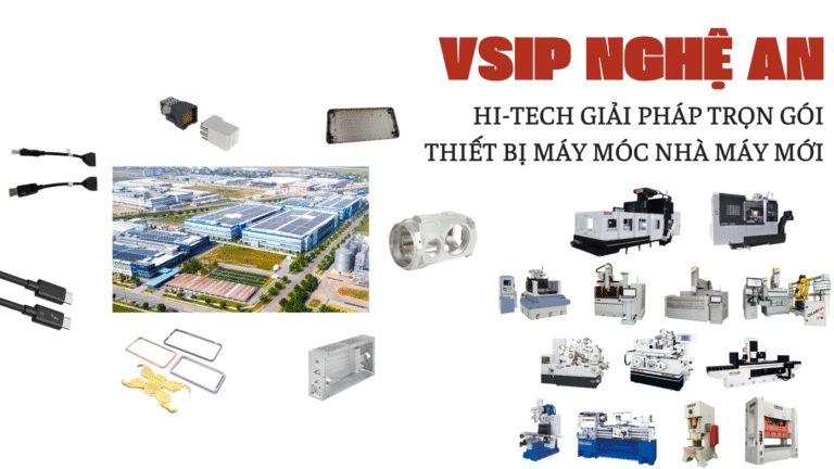 HI-TECH - GIẢI PHÁP TRỌN GÓI NHÀ MÁY TẠI KCN VSIP NGHỆ AN