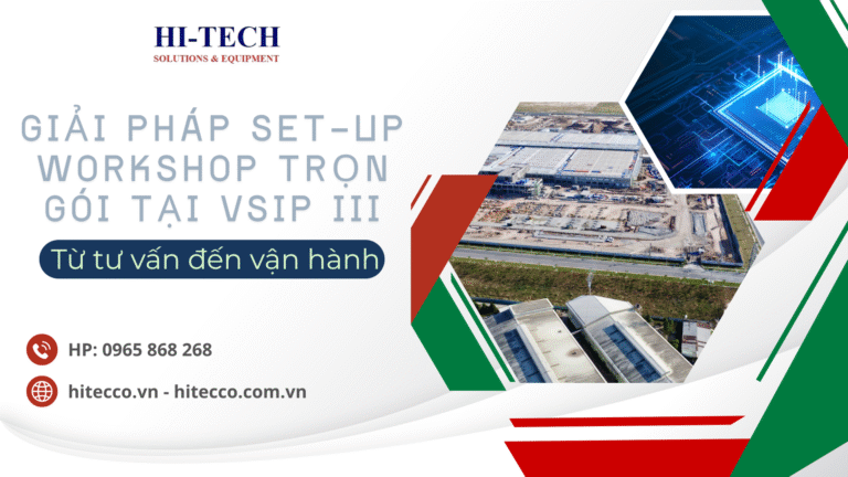 máy CNC và thiết bị công nghiệp VSIP III Bình Dương